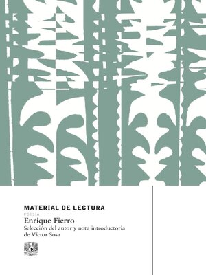 cover image of Enrique Fierro